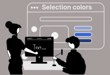 Selection colors in Figma