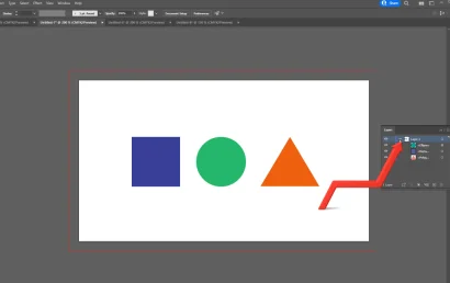 Работа с артбордом в Adobe Illustrator