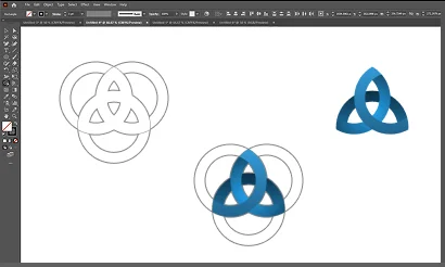 Інструменти Shaper tool та Shape Builder Tool в Adobe Illustrator
