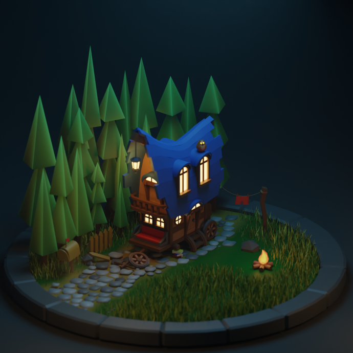 Карета 3D