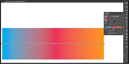 лінійний градієнт в Adobe Illustrator