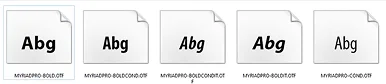 Шрифти в Adobe Illustrator