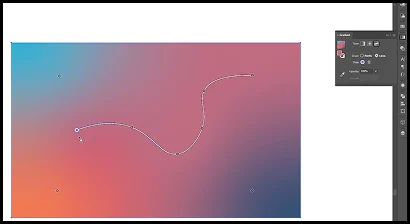 довільний градієнт в Adobe Illustrator