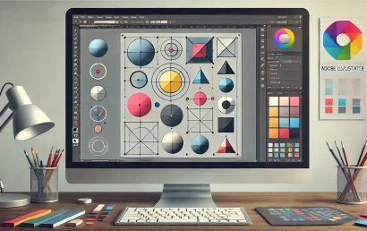 Створення примітивів та простих об'єктів у Adobe Illustrator